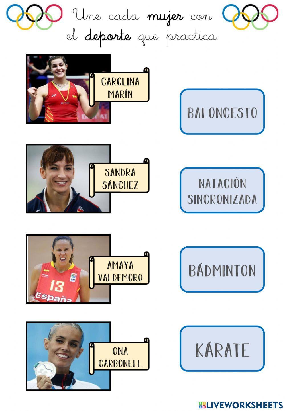 Mujeres en el deporte