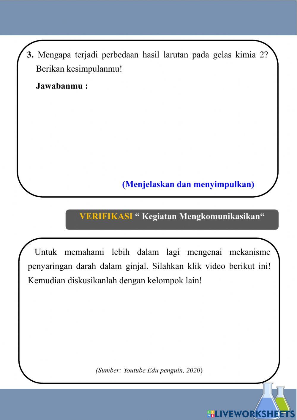 Penyaringan darah dalam ginjal