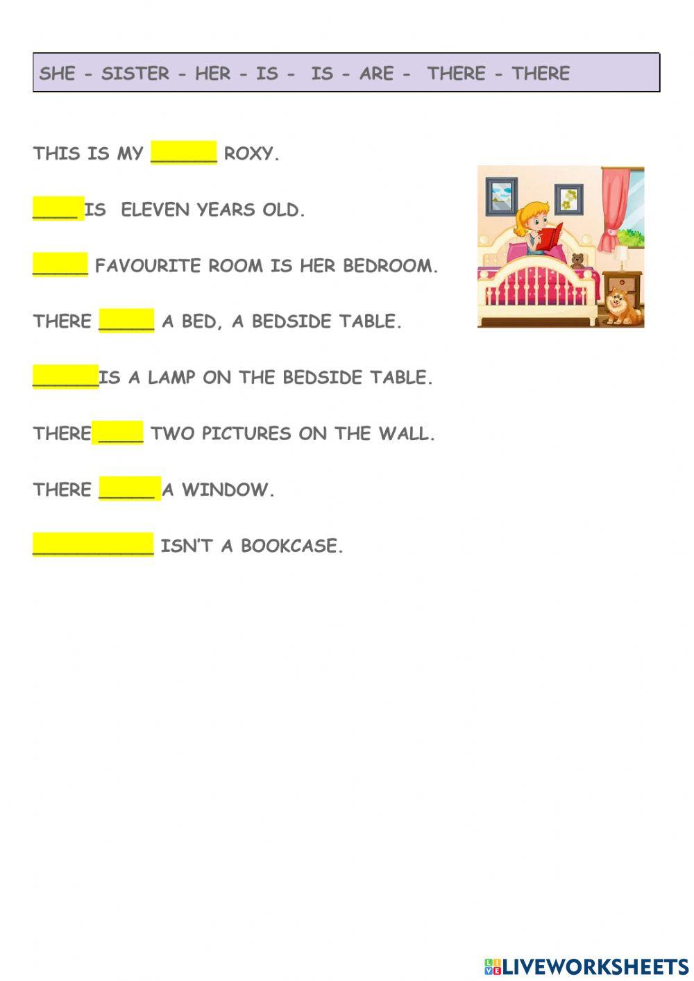 There is - there are - house