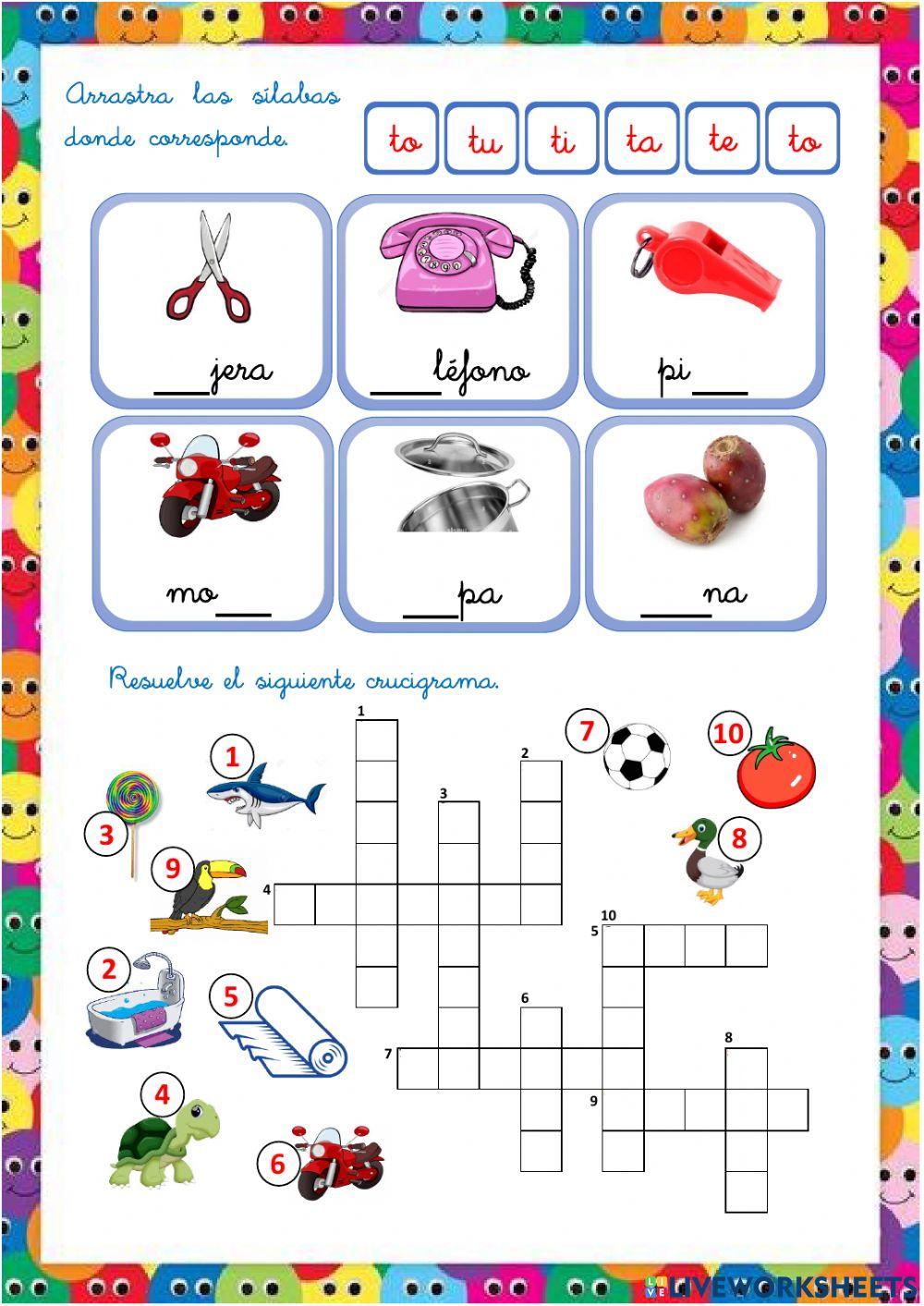 Evaluación de la consonante -t-