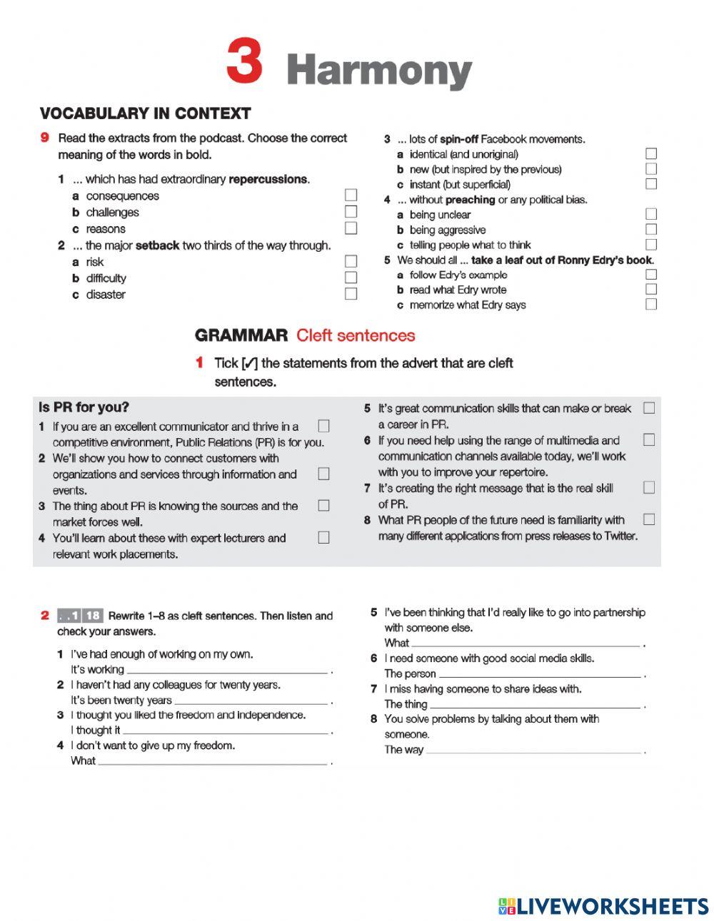 KN AD Workbook Unit 3