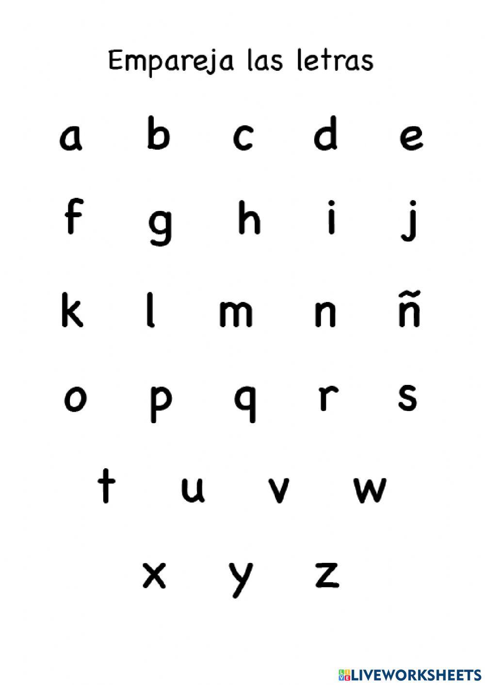 Asociación alfabeto