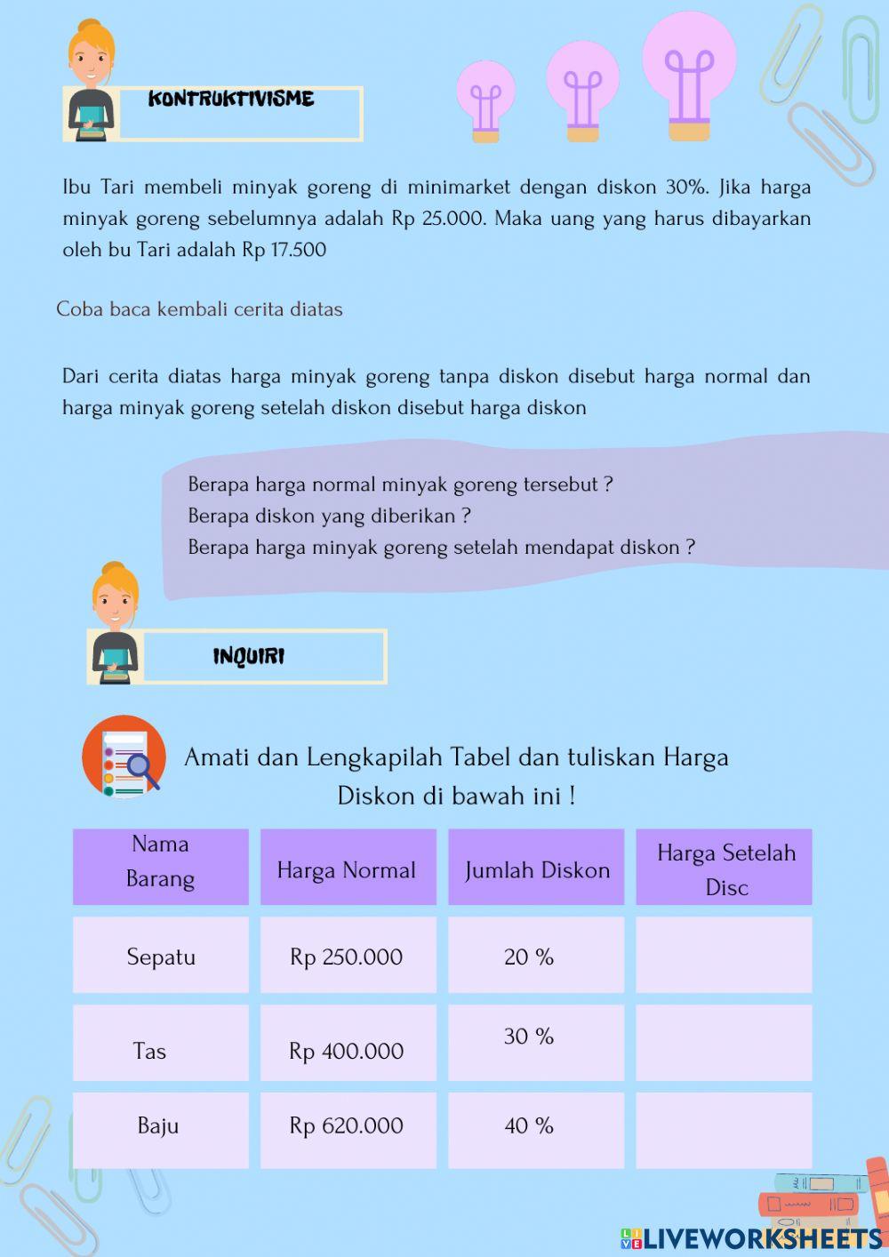 Lkpd aritmatika sosial