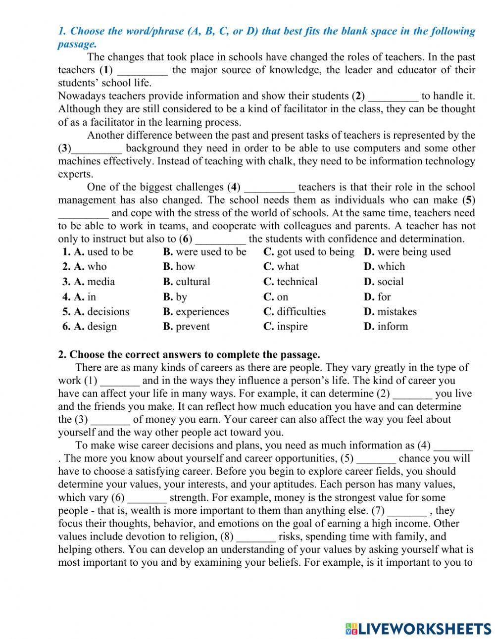 Revision 2nd test 4 e9