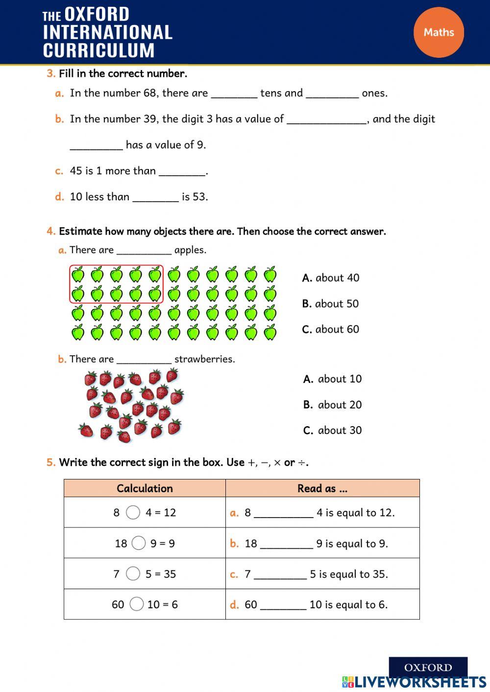 OIC 2-Maths Review Term 2