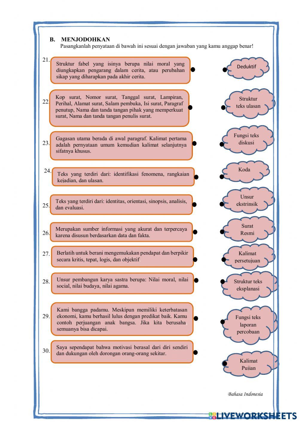 Soal pas kelas IX smpn 4 kota solok
