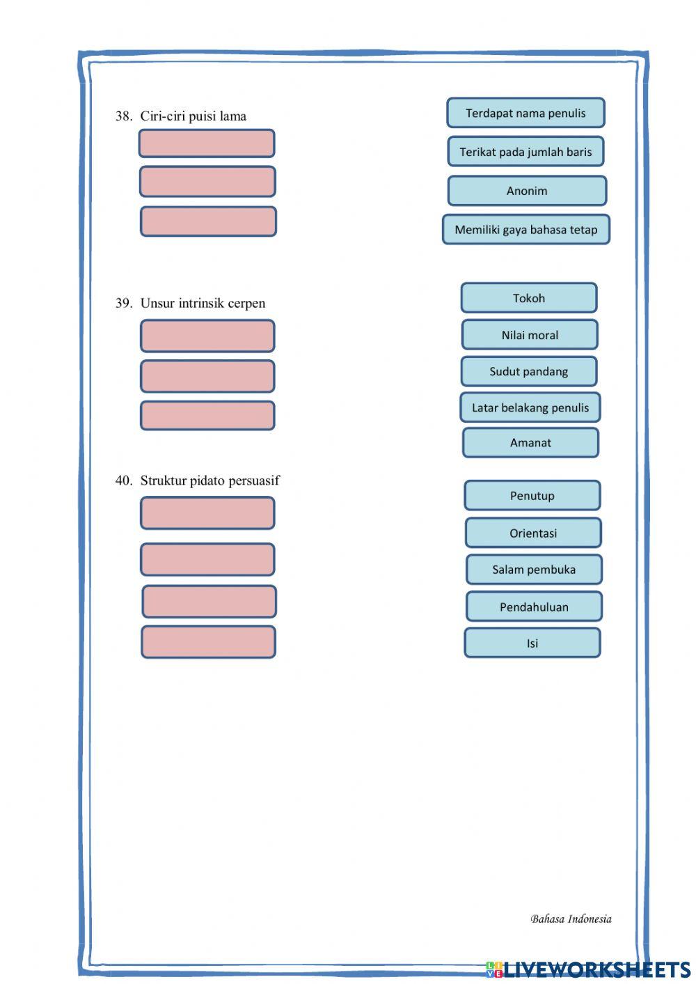 Soal pas kelas IX smpn 4 kota solok