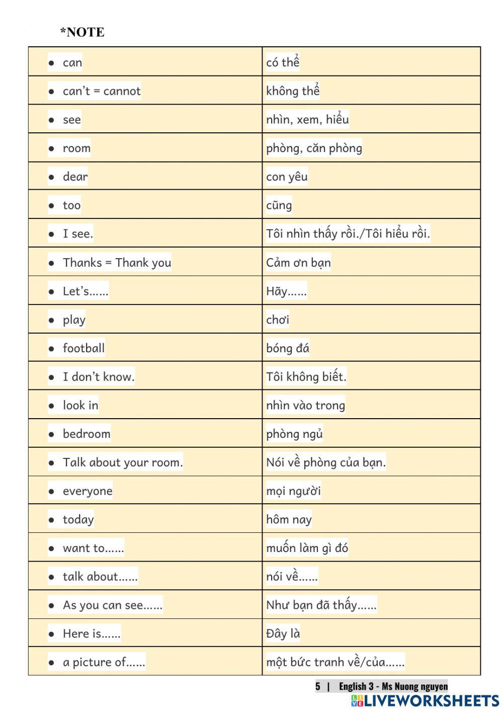 E3U13 (speaking) Where's my poster? -nuongnguyen