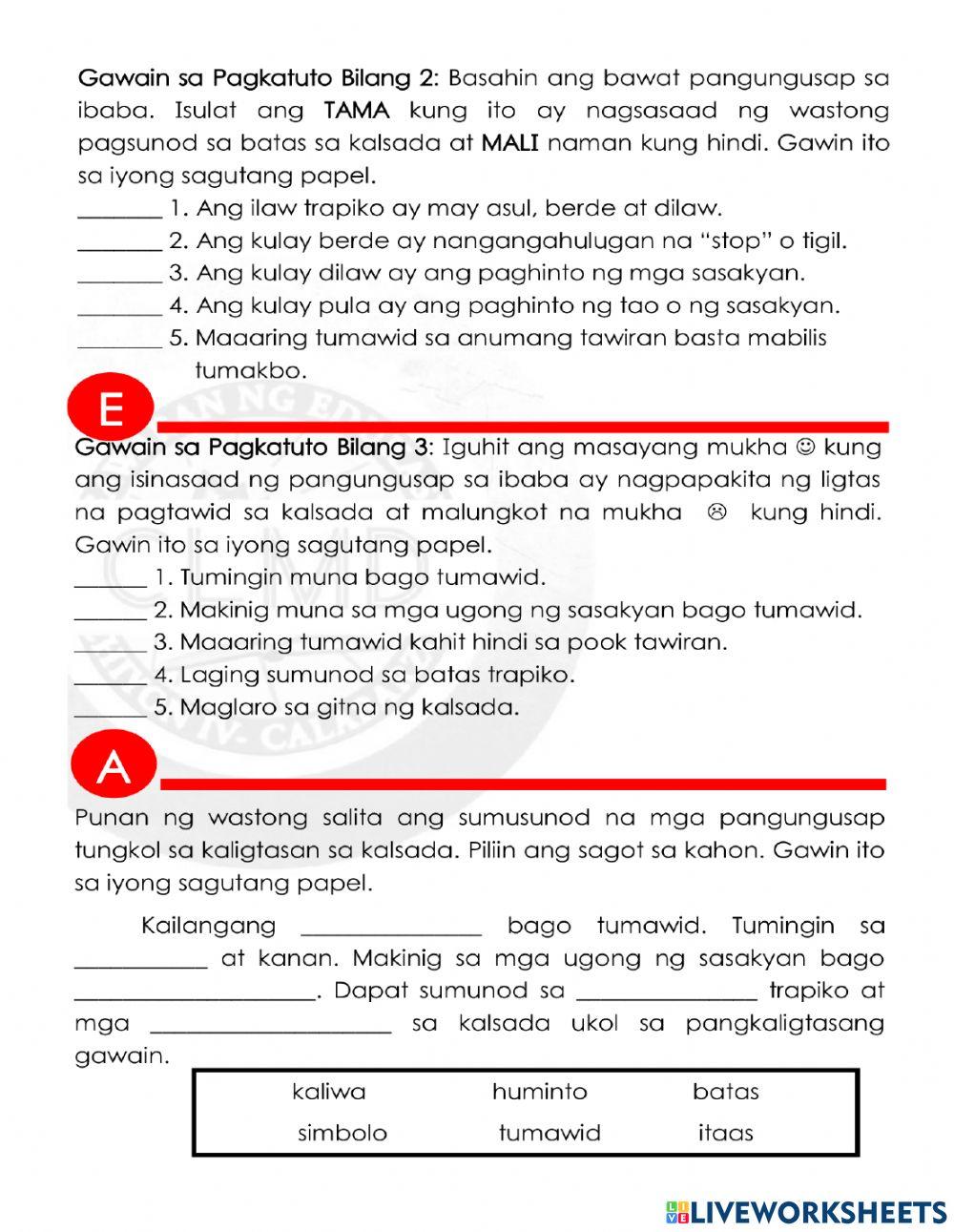 Health 3 - q4 - week 1