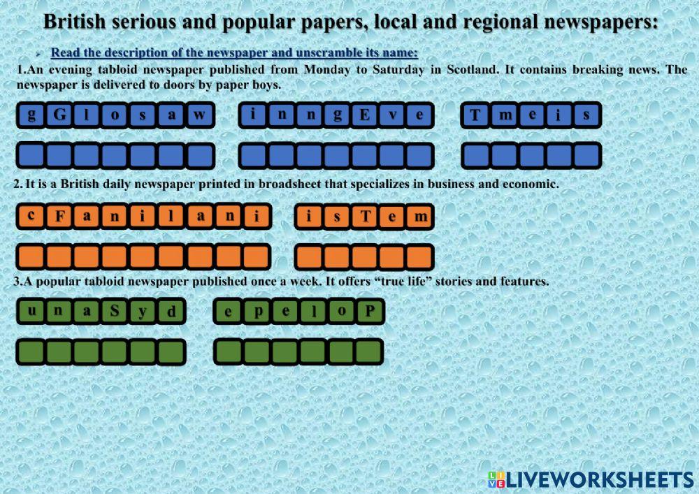 British newspapers Spelling