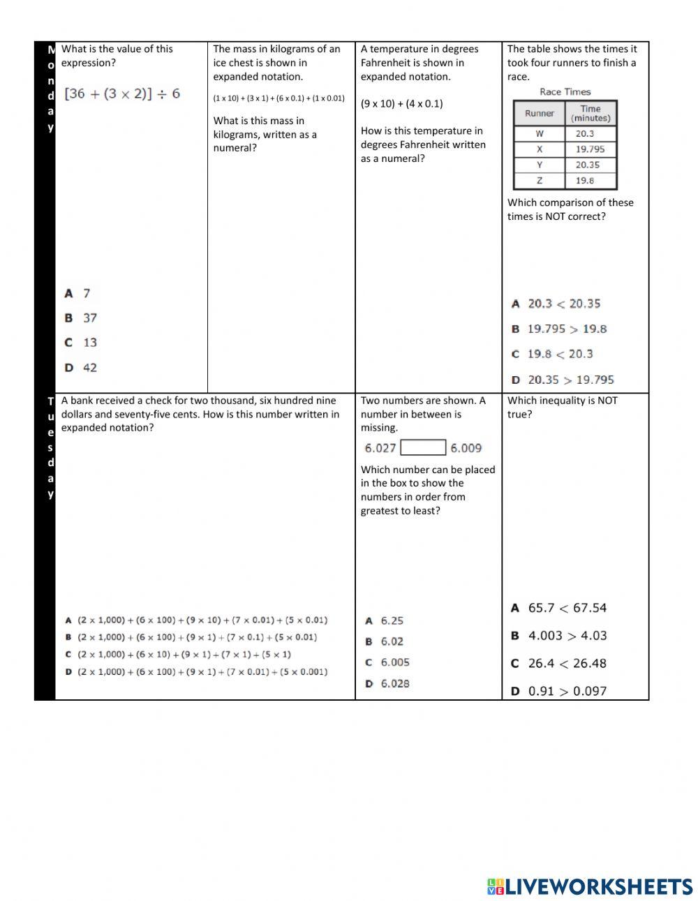 Homework 2 (5.2)