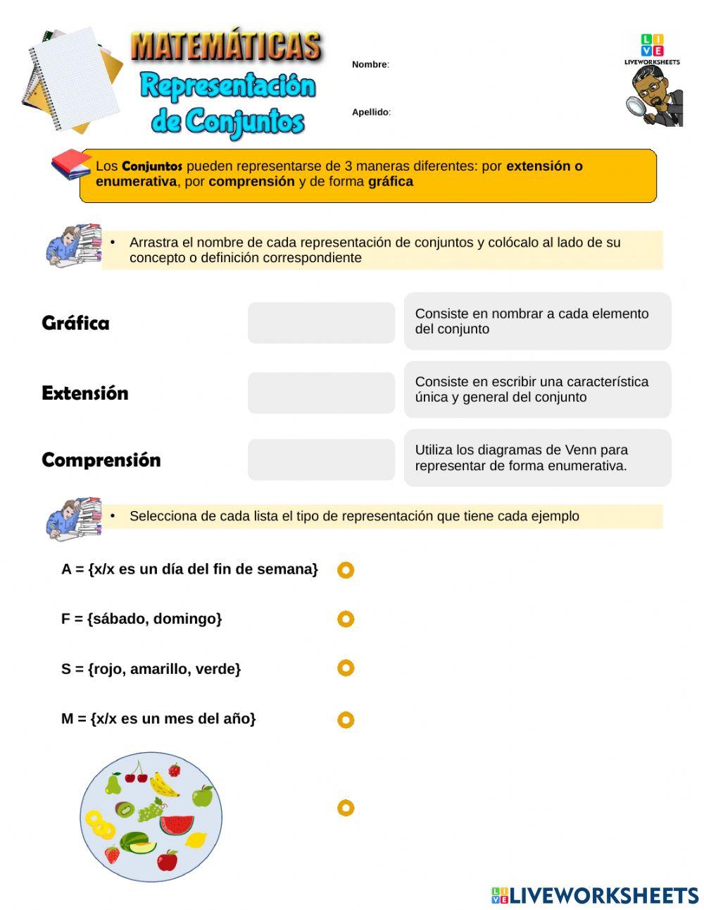 Representación de Conjuntos