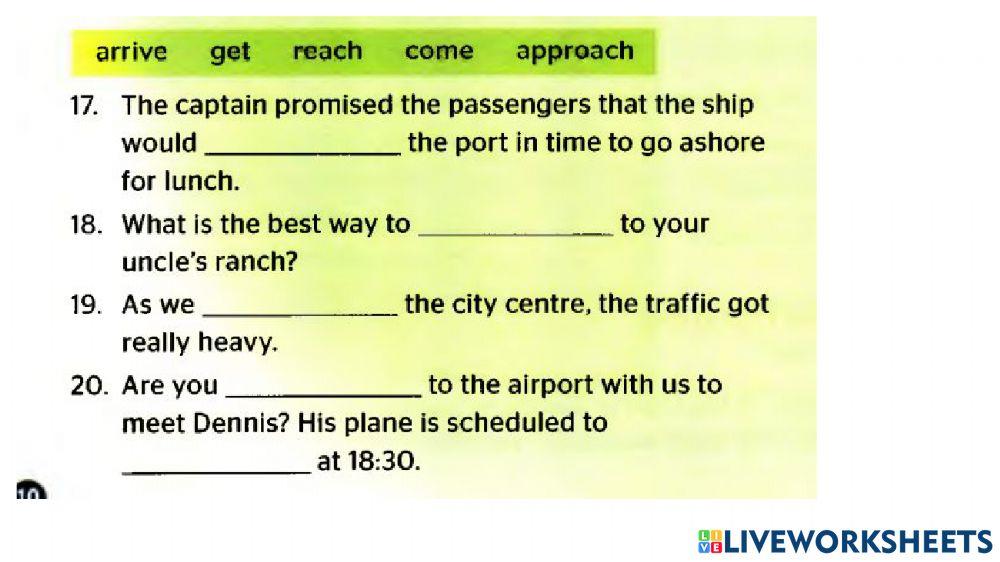 New Destination B2- Unit 1-Vocab