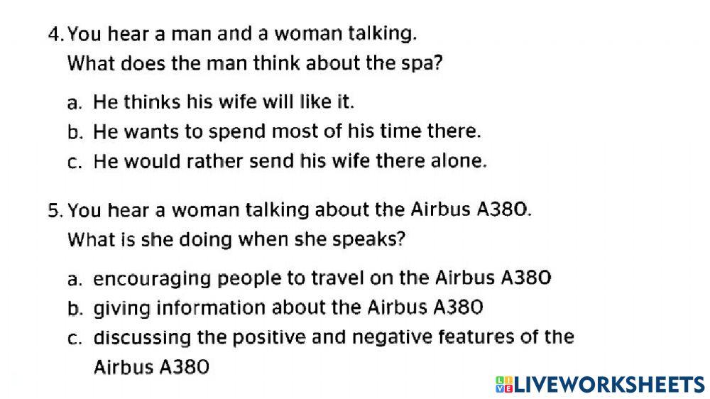 New Destination B2-Unit 1- Listening