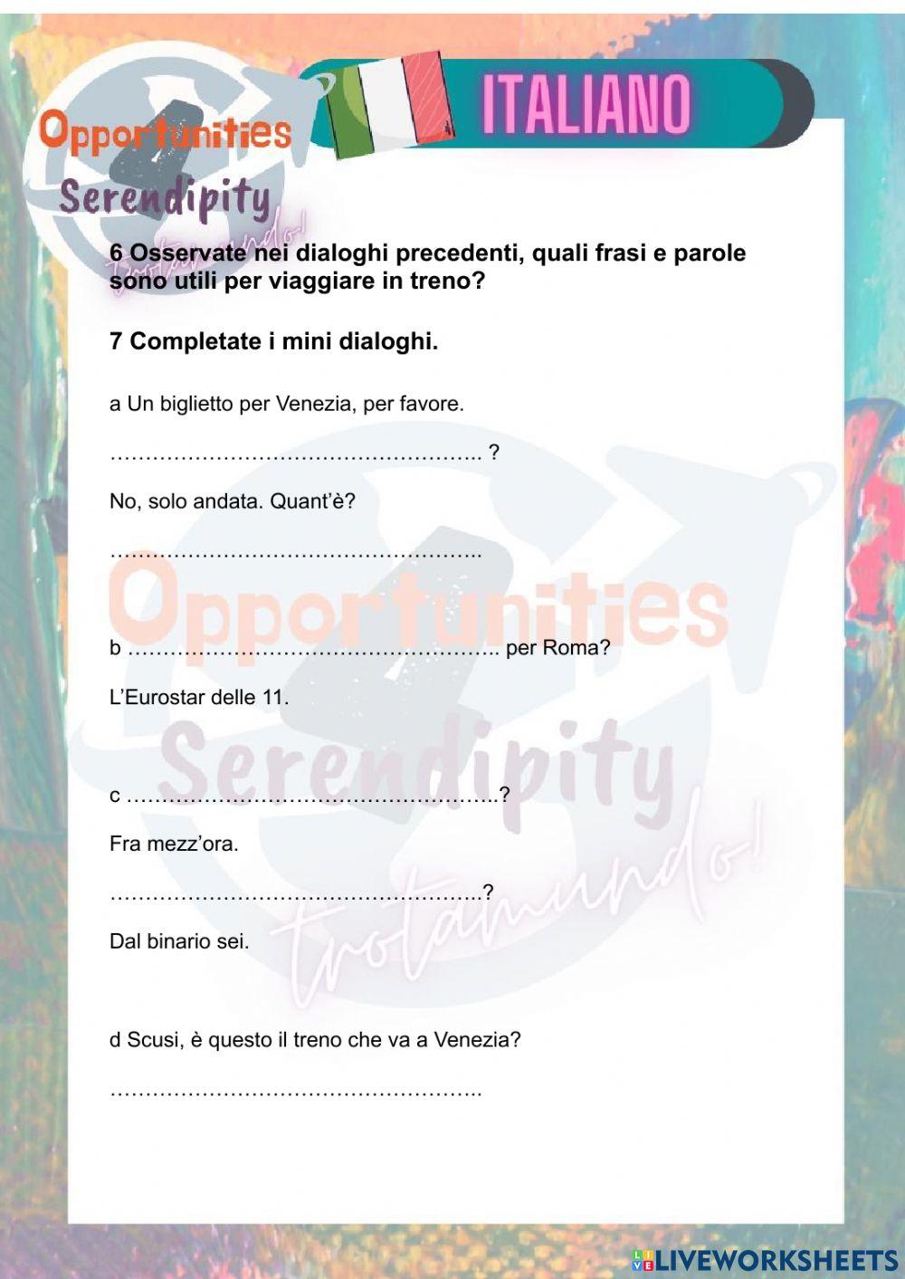 Progetto italiano A2-clase2