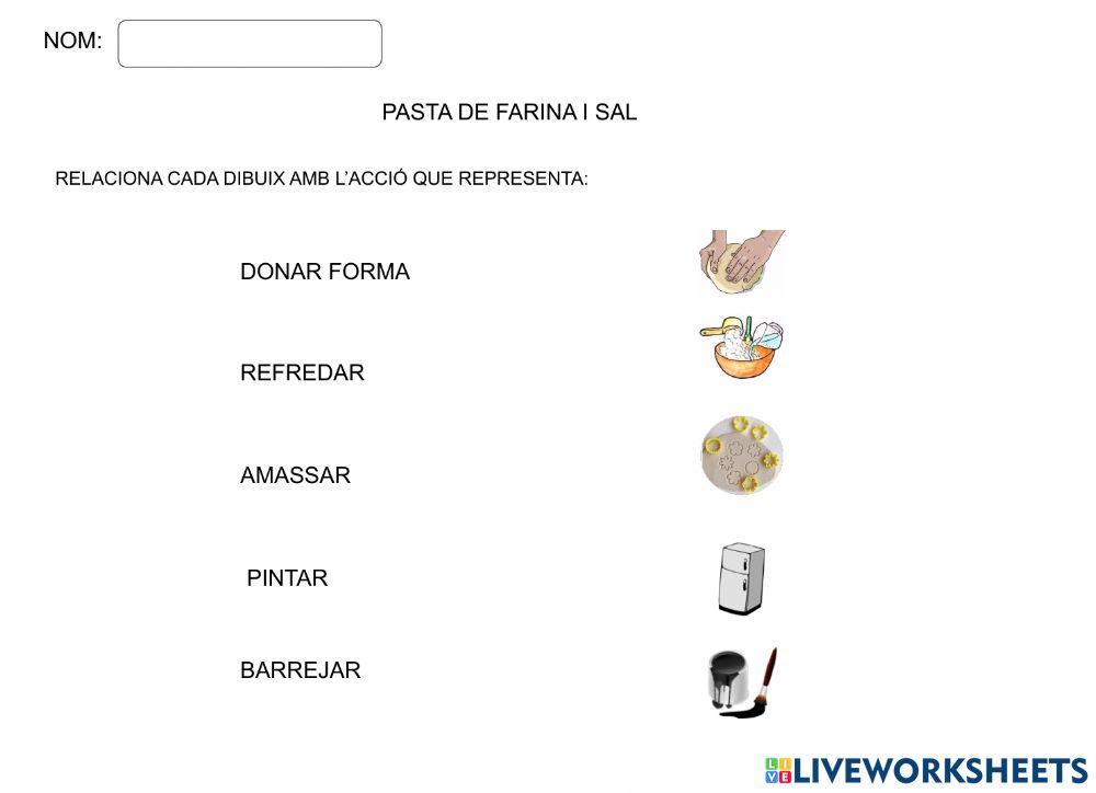 Pasta de sal i farina