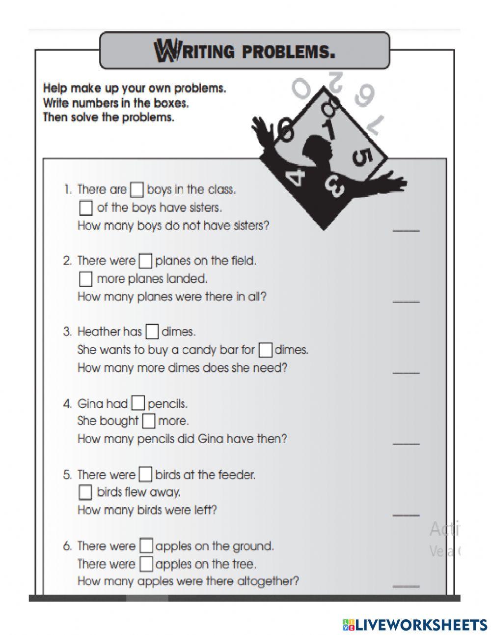 Solving problem online exercise for | Live Worksheets