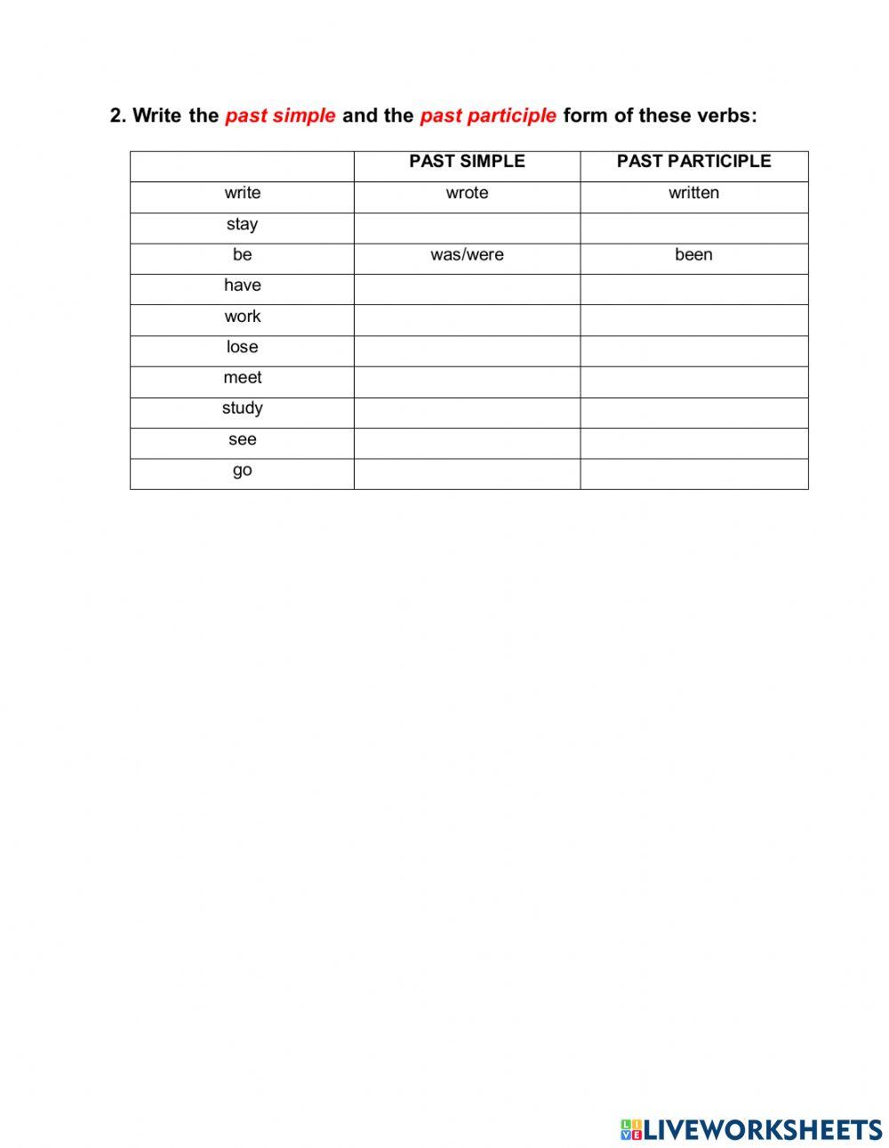 HAVE YOU EVER Lesson preparation