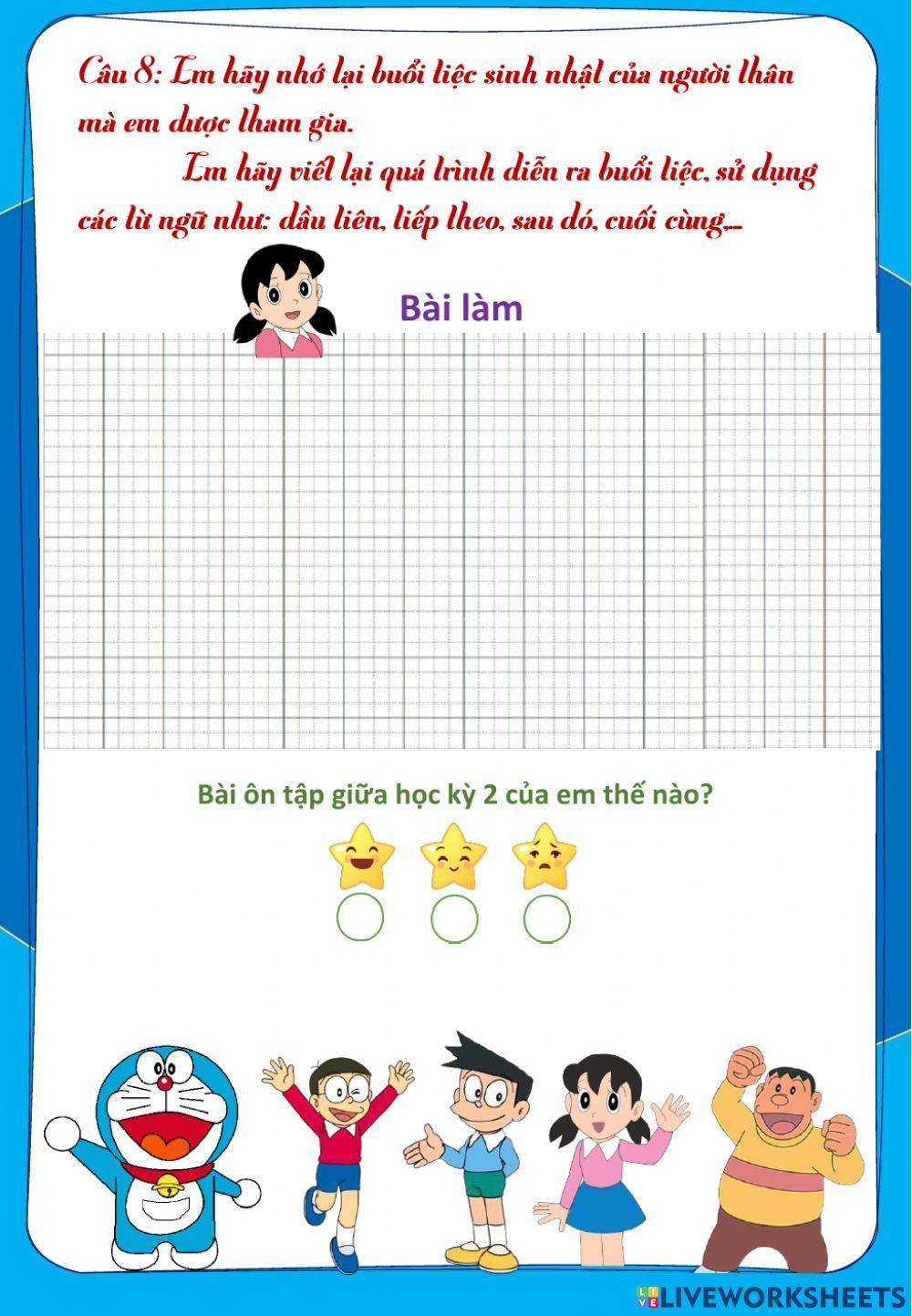 Lớp 2 - Tiếng việt - Tuần 27 - Đề 1