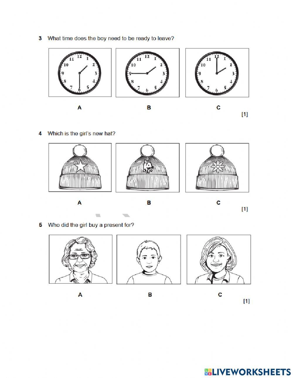 25.04.22- Gold A2, A2+- KET Practice