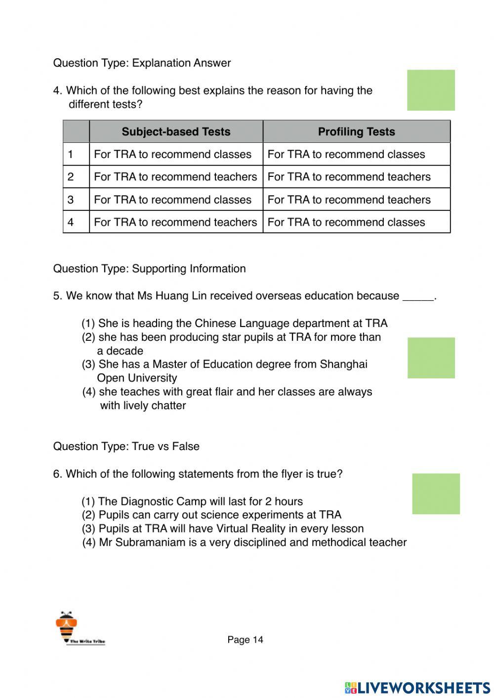2021 Week 4 PAPER 2 VISUAL TEXT p5-6 part 2