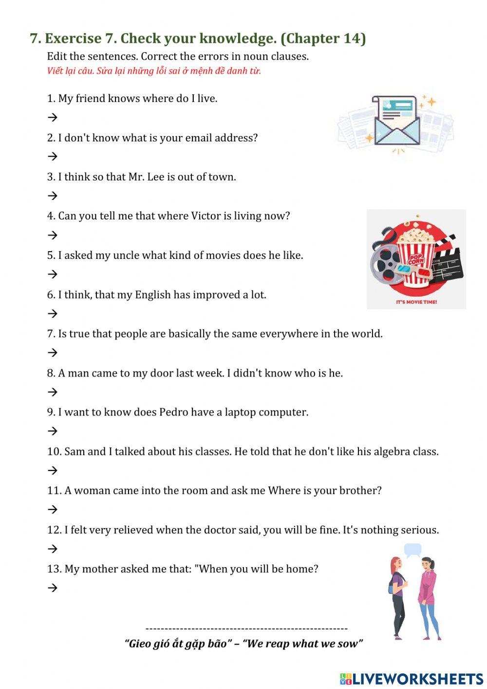 Chapter 14- part 4- fundamentals of english grammar