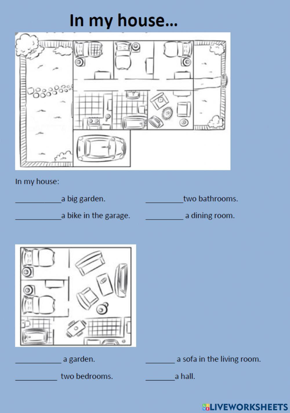 Existence and parts of the house