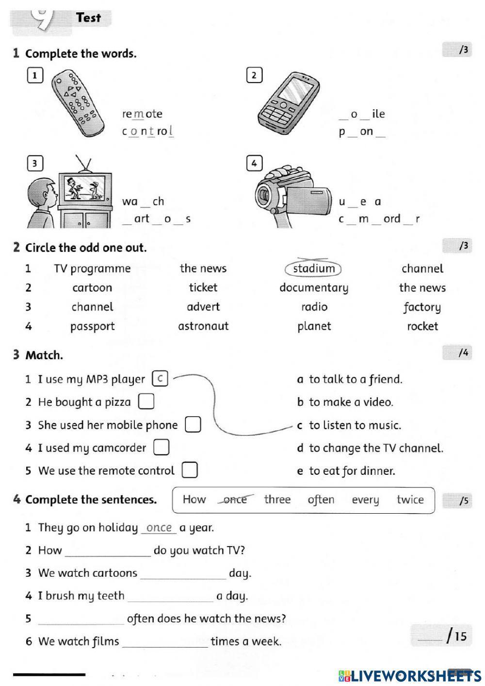Unit 9. Something new to watch!