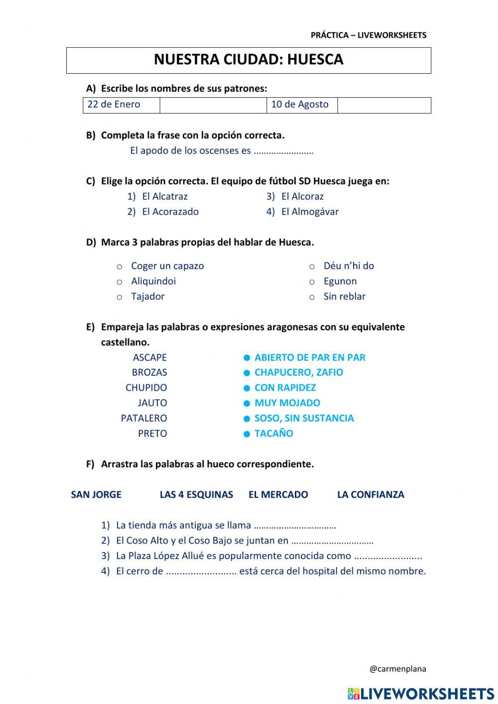 Viva Huesca que es mi pueblo