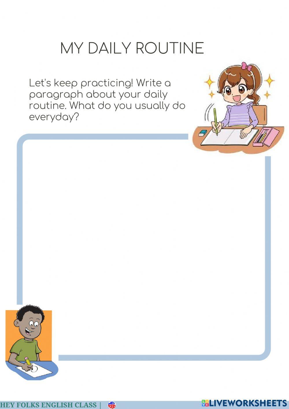 my-daily-routine-interactive-exercise-for-beginner-live-worksheets