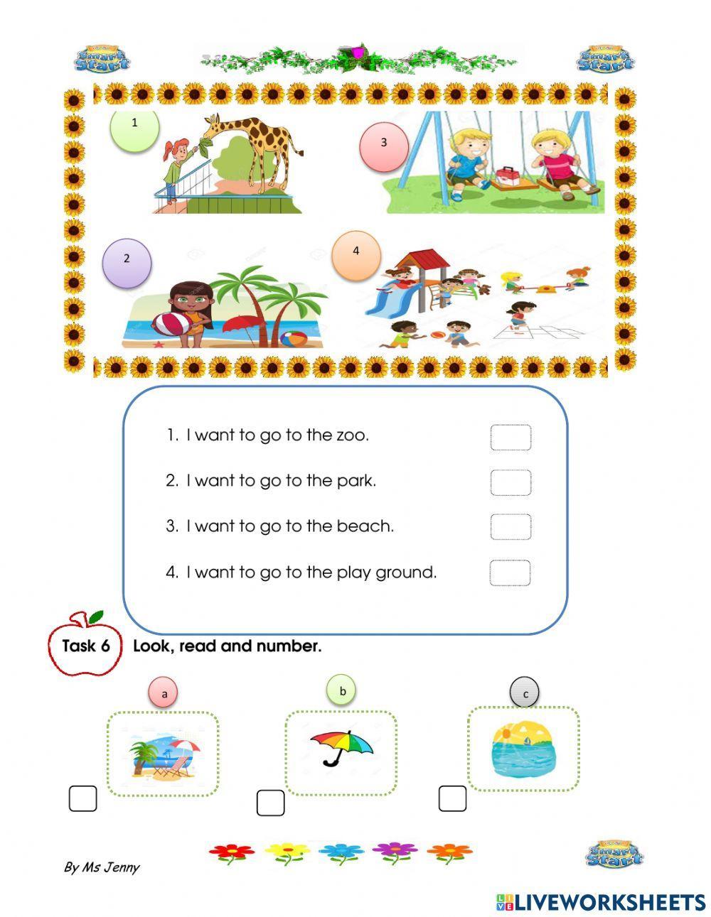 Smart start 2 theme 6 around town