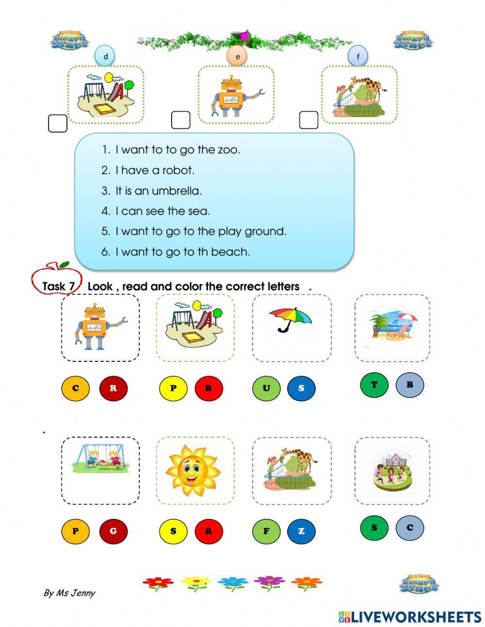 Smart start 2 theme 6 around town