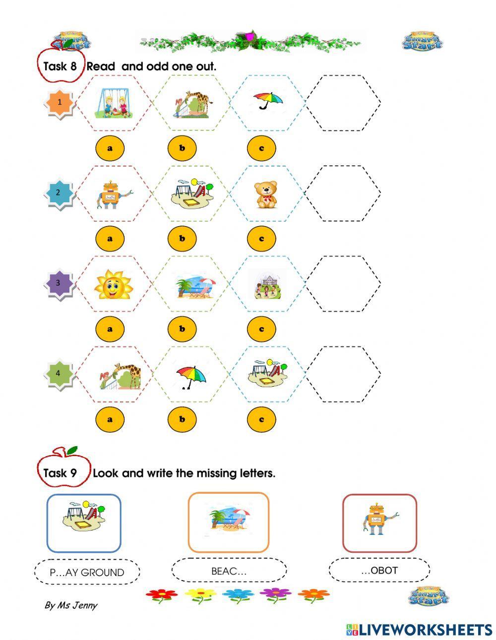 Smart start 2 theme 6 around town