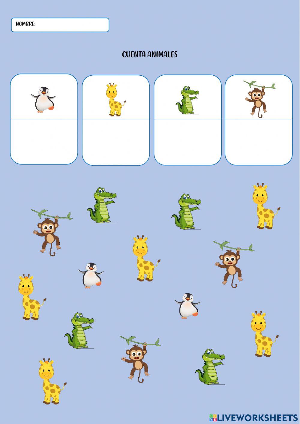 Cuadernillo actividades: animales y plantas