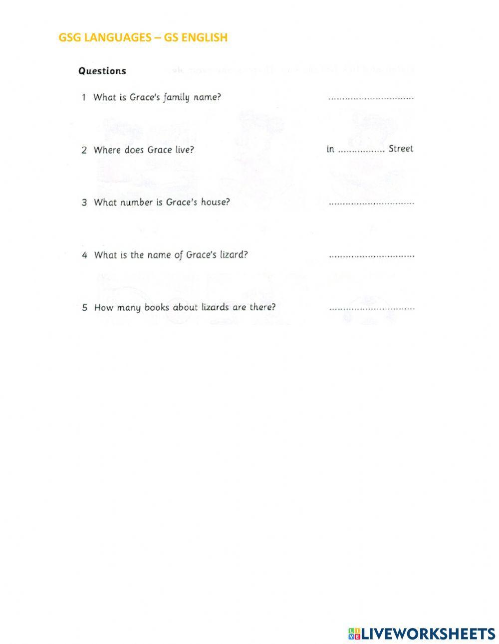 Skills Builder For Cambridge - Starters - Listening Part 2 - Test 3