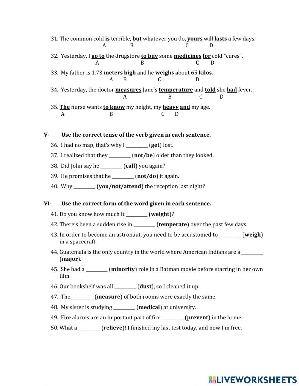 Keep fit, stay healthy