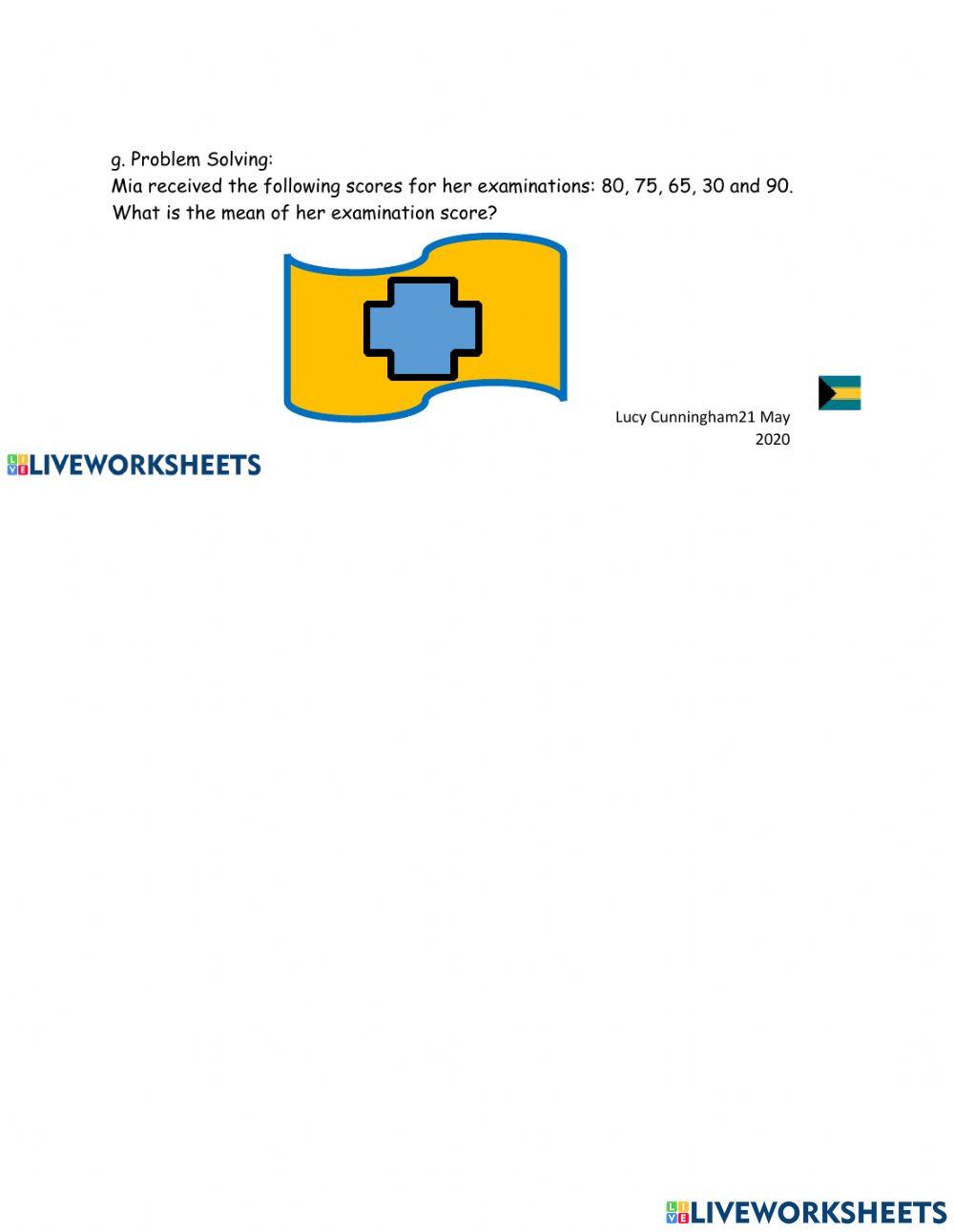 Mean, Median, Mode and Range