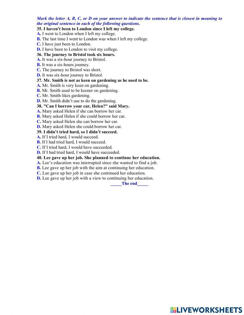 Ôn thi vào 10- đề 27 - 40tn