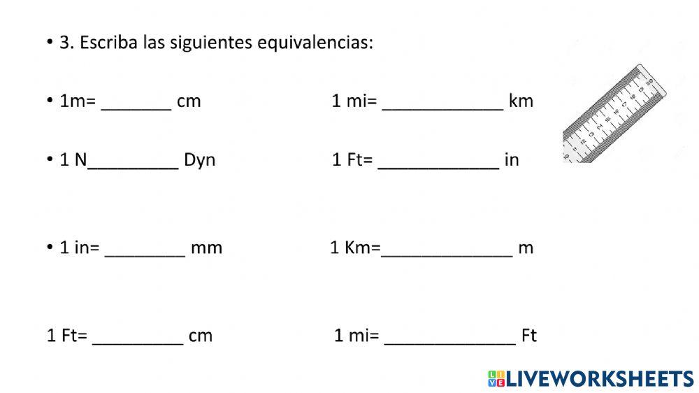 Conversión de Unidades