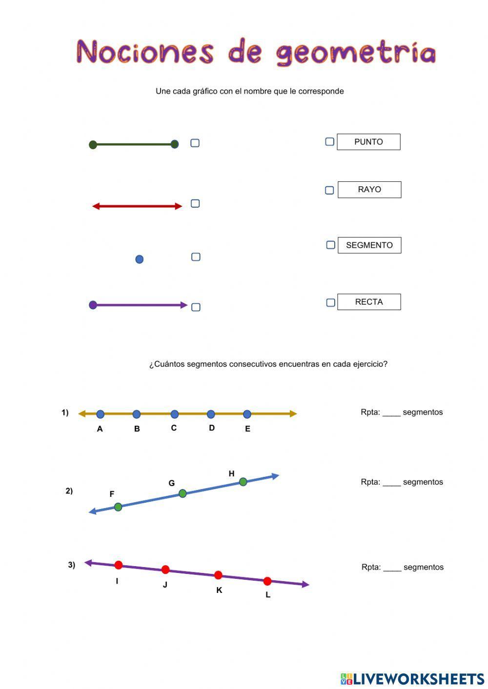 Nociones de geometría