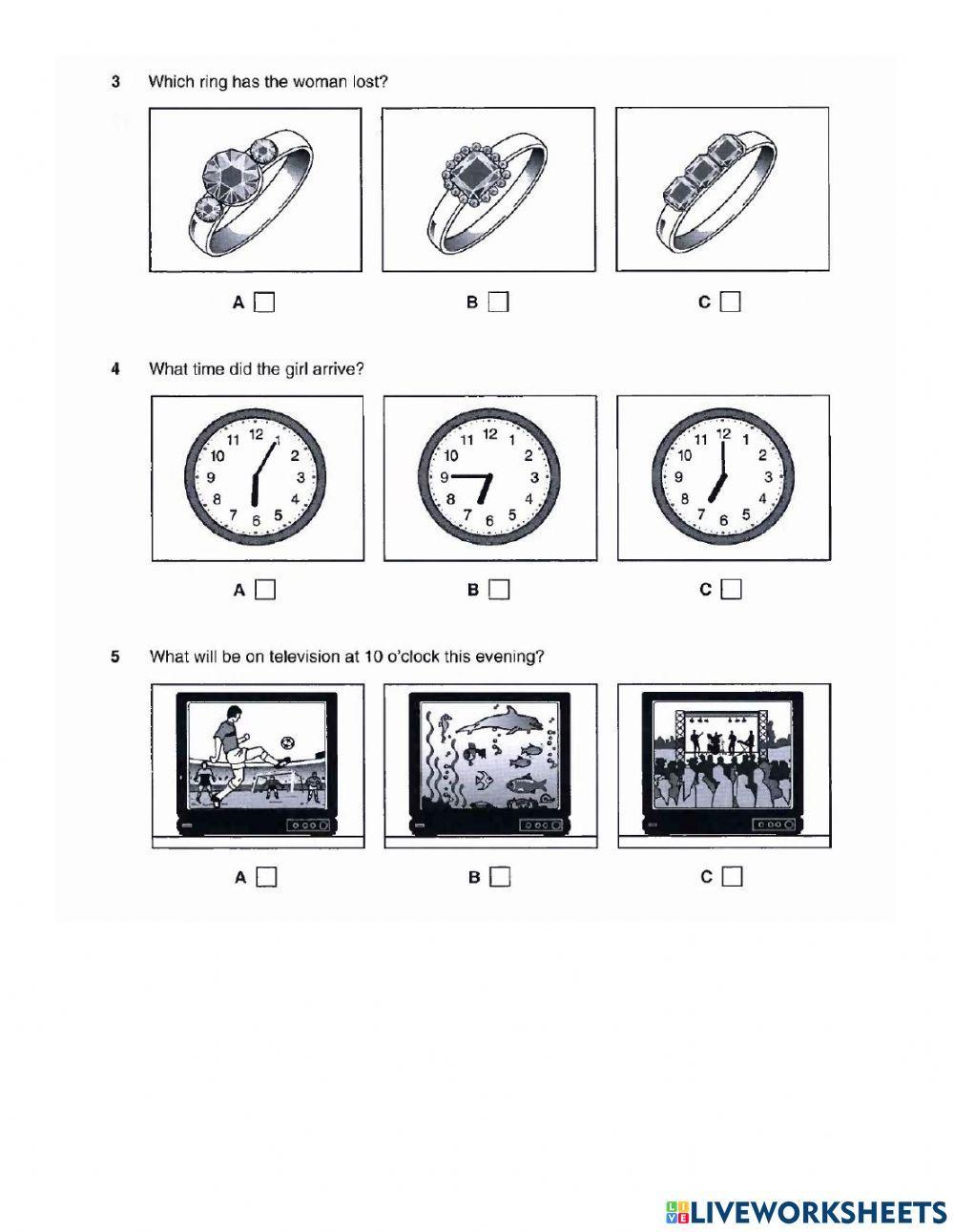 Pet listening homework 13