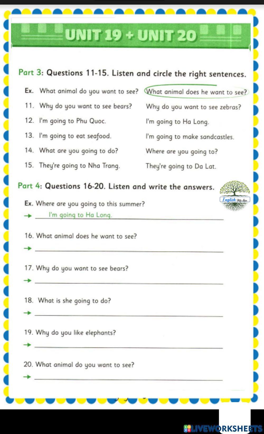 EL4 unit19+20 listening