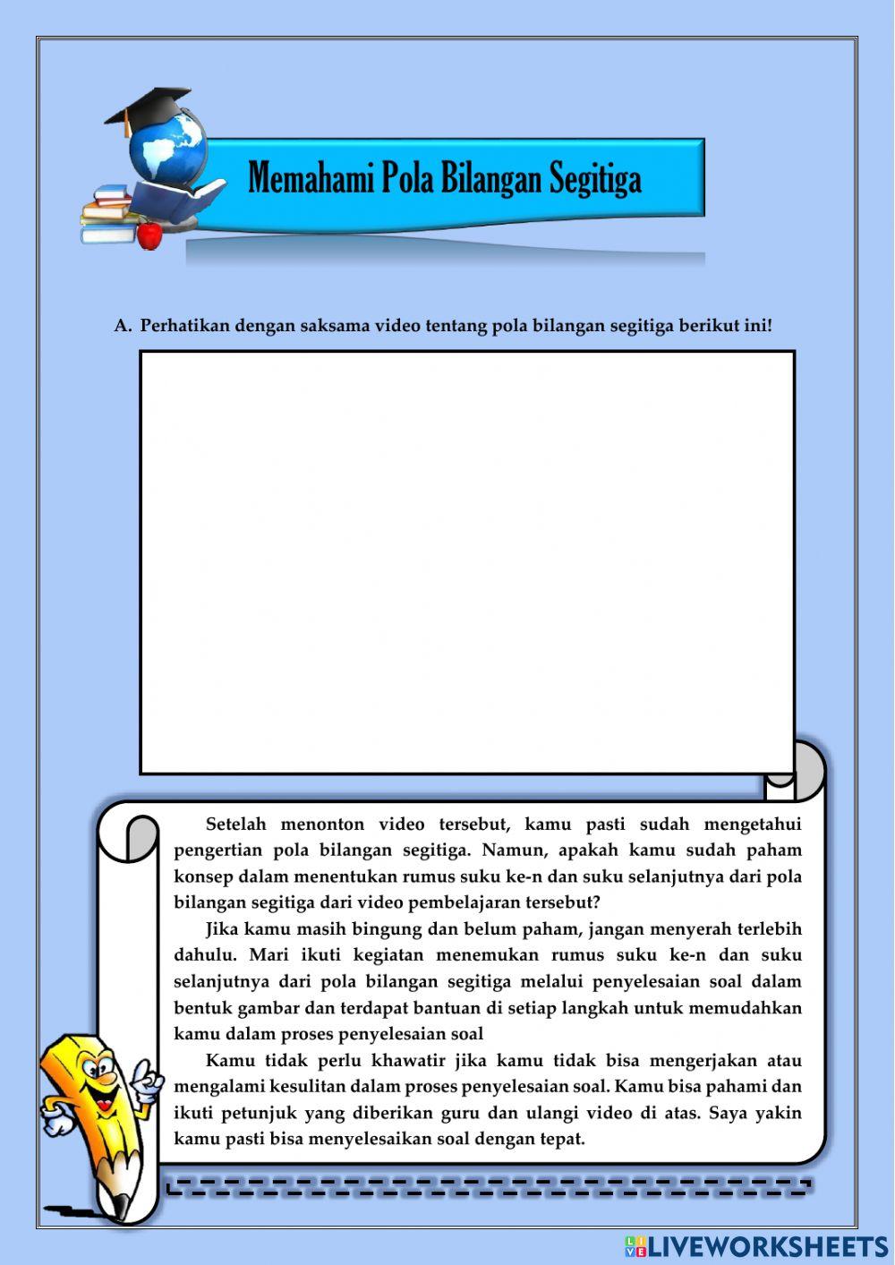 Pola Bilangan Segitiga