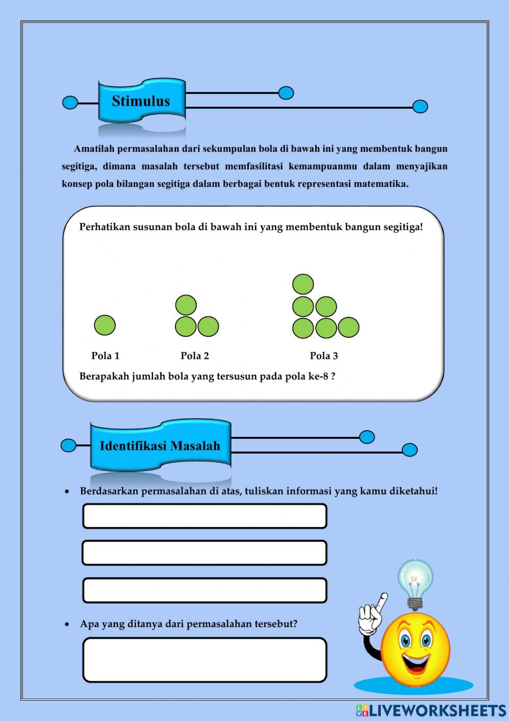 Pola Bilangan Segitiga