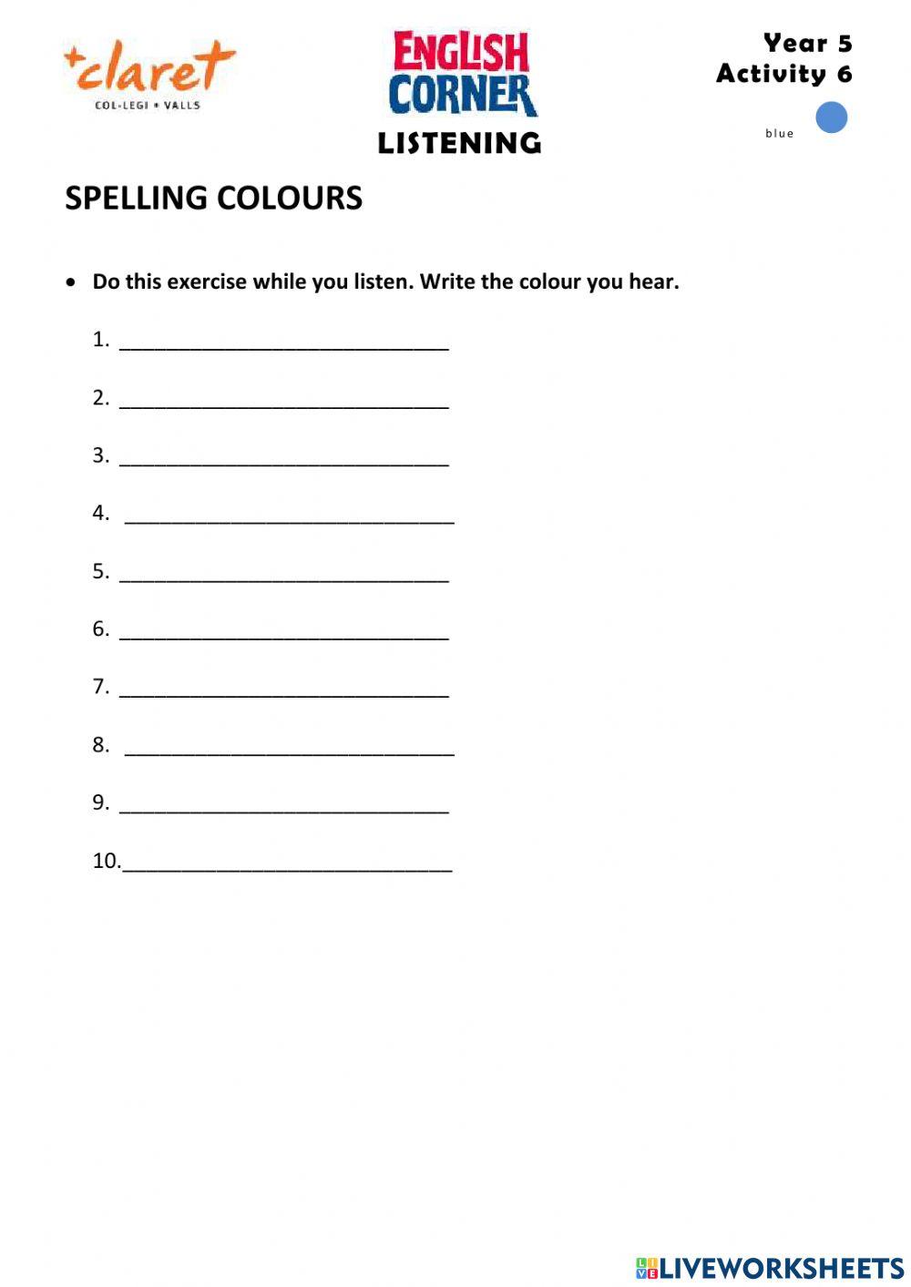 L5 - Activity 6 - blue