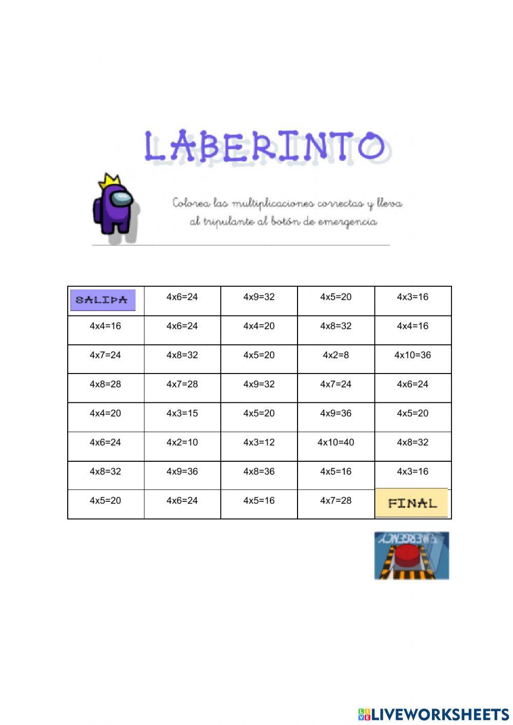 Laberinto among us