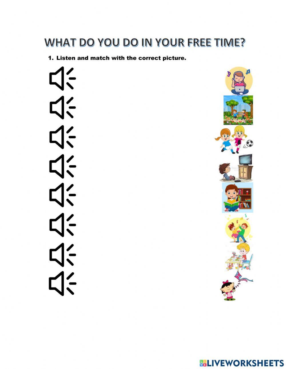 What do you do in your free time?