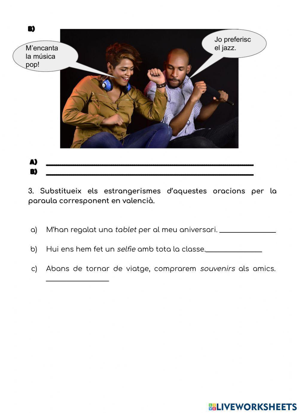 Estrangerismes i préstecs