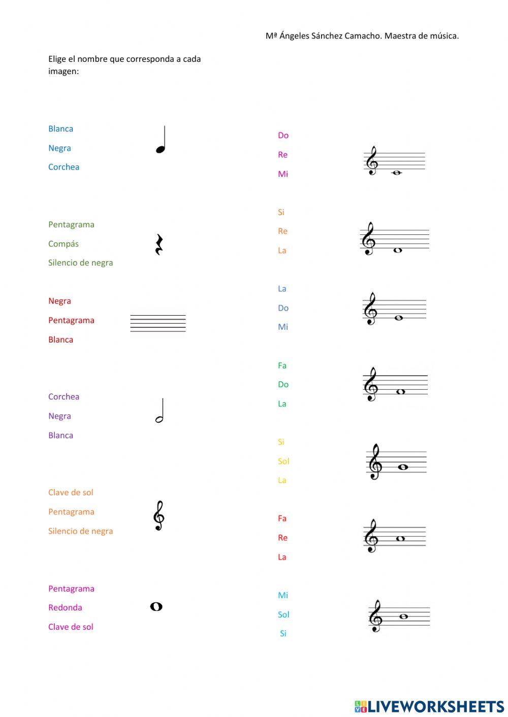 Une estas imágenes musicales
