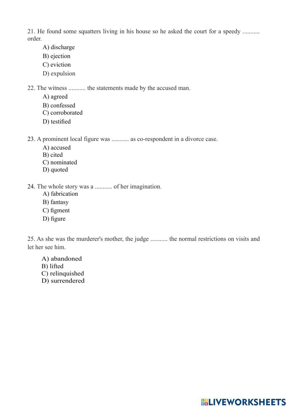 Crime and Punishment